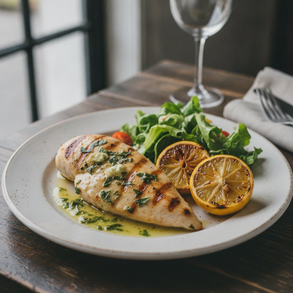 Grilled Chicken with Tarragon