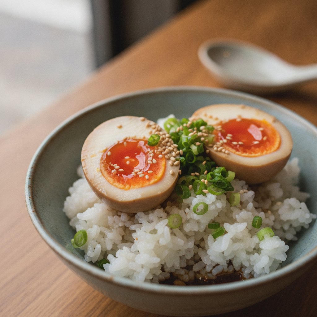 Seasoned Soft Boiled Egg