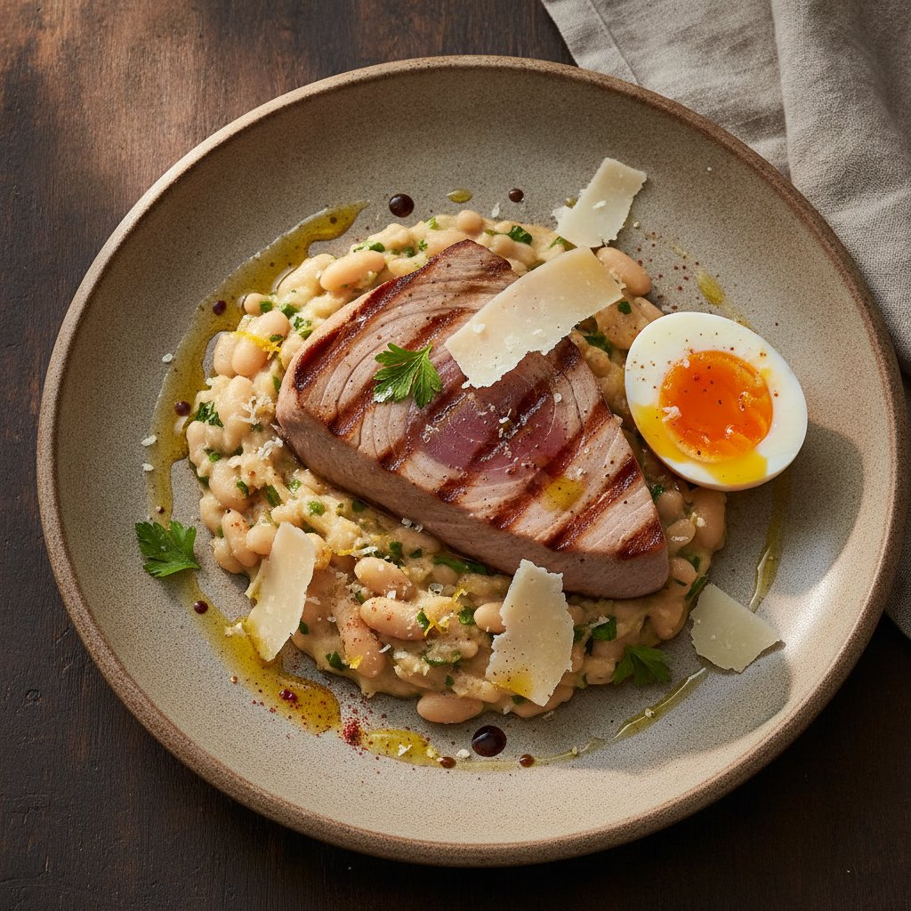 Grilled Tuna Steak (High-Protein)