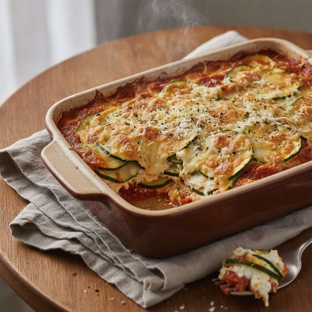 Baked Zucchini and Cheese Casserole