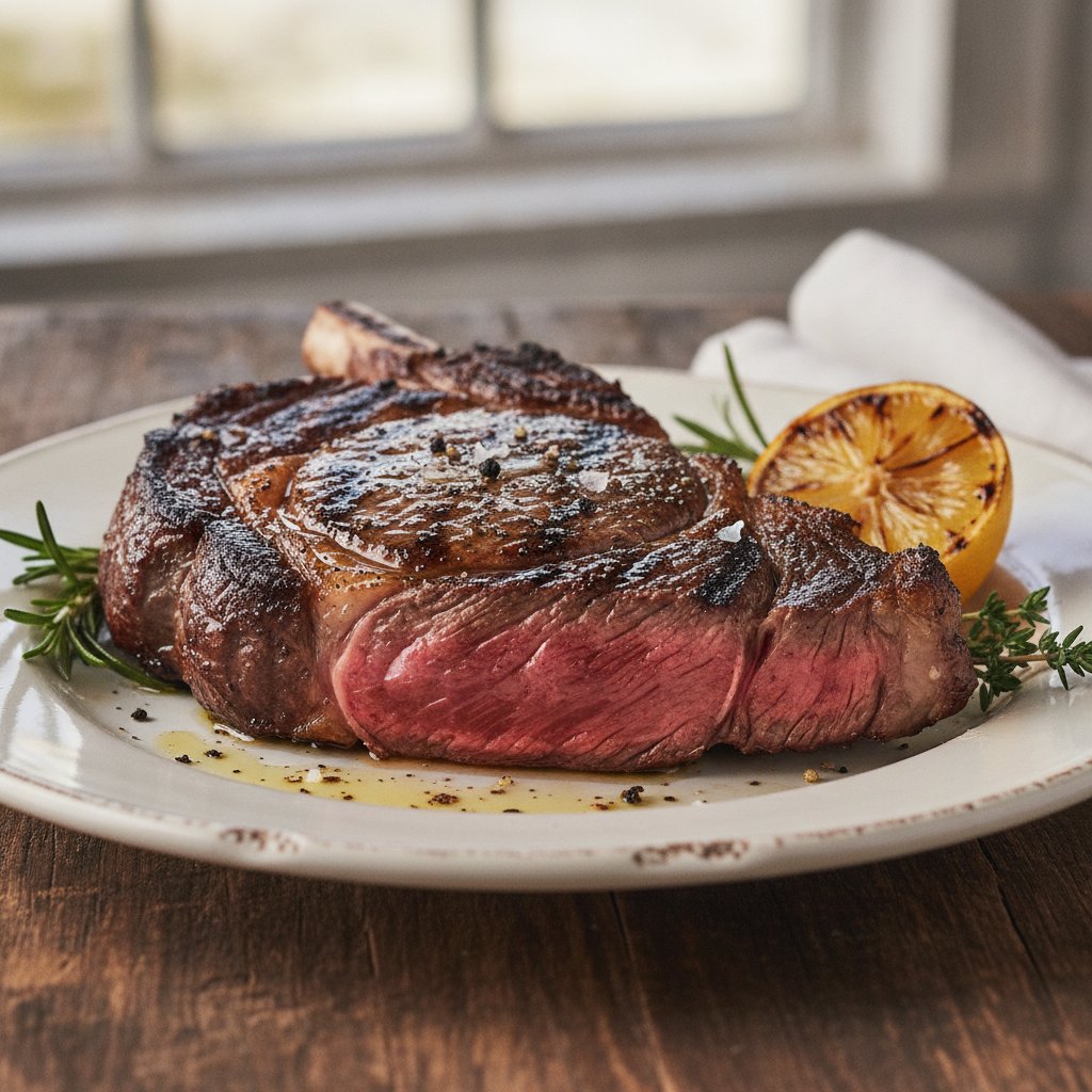 Florentine Style Grilled Beef Steak