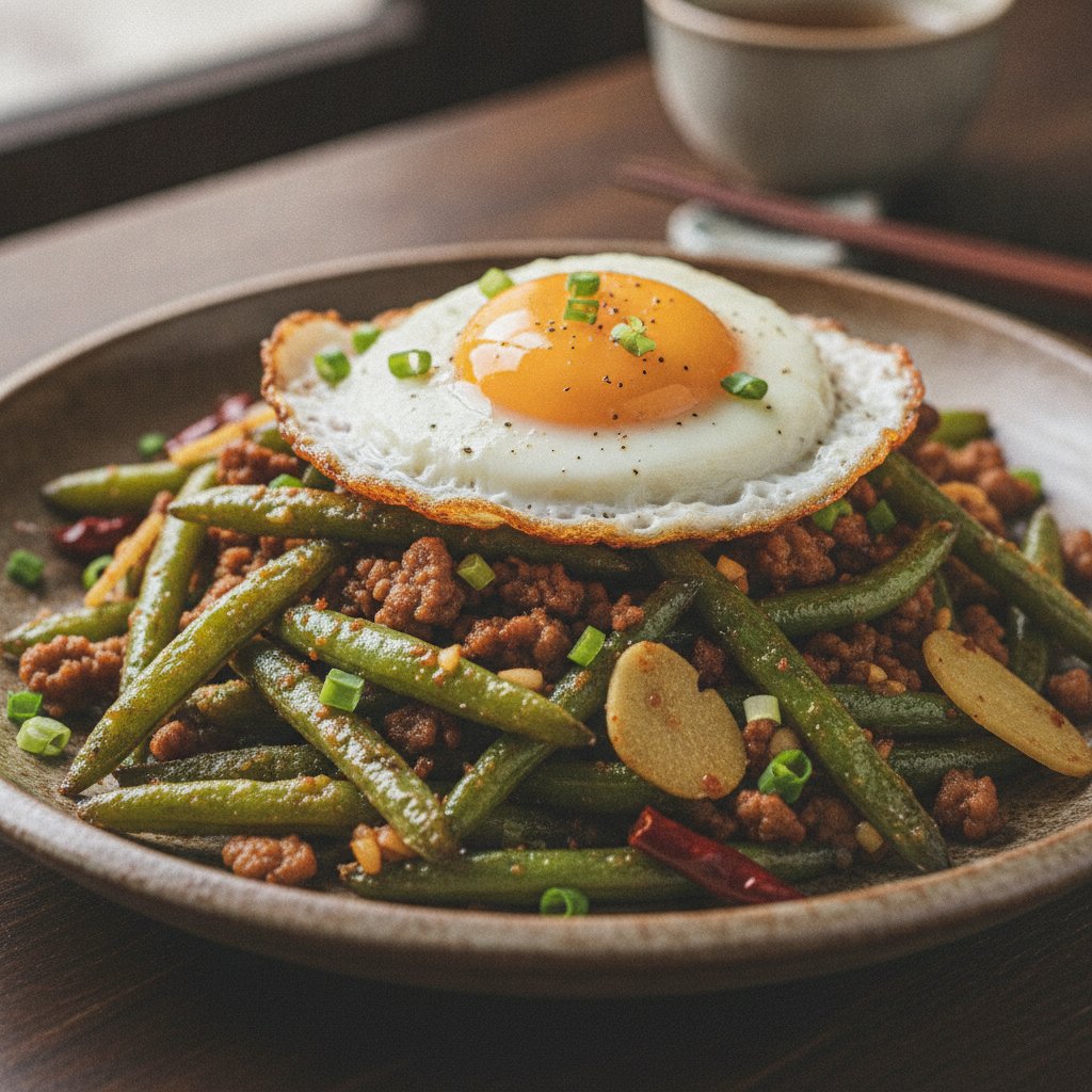 Crispy Fried Green Beans (High-Protein)