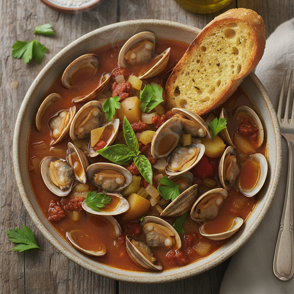 Rhode Island Clam Zuppa Bowl