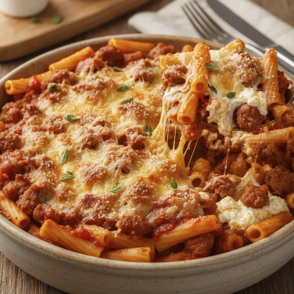 Baked Ziti with Sausage