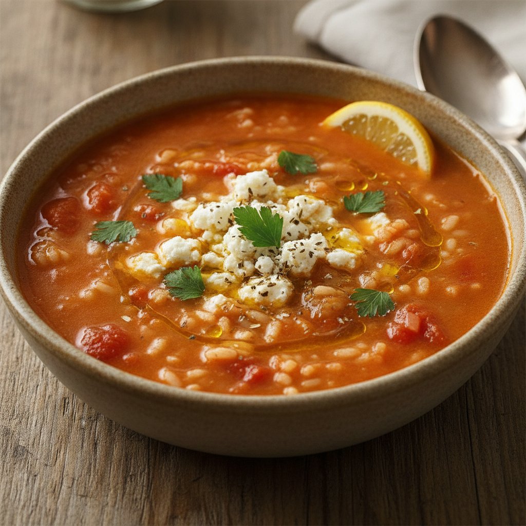 Tomato Rice Soup