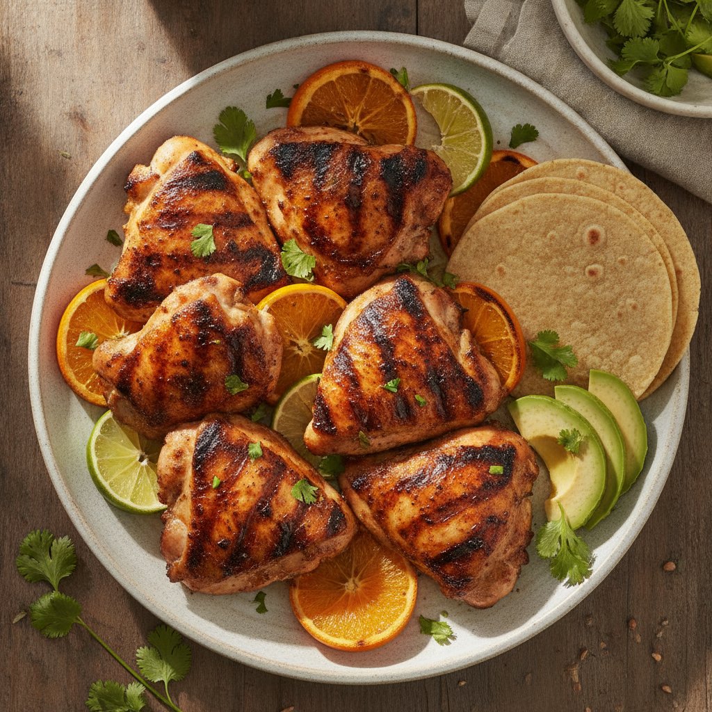 Grilled Chicken with Citrus