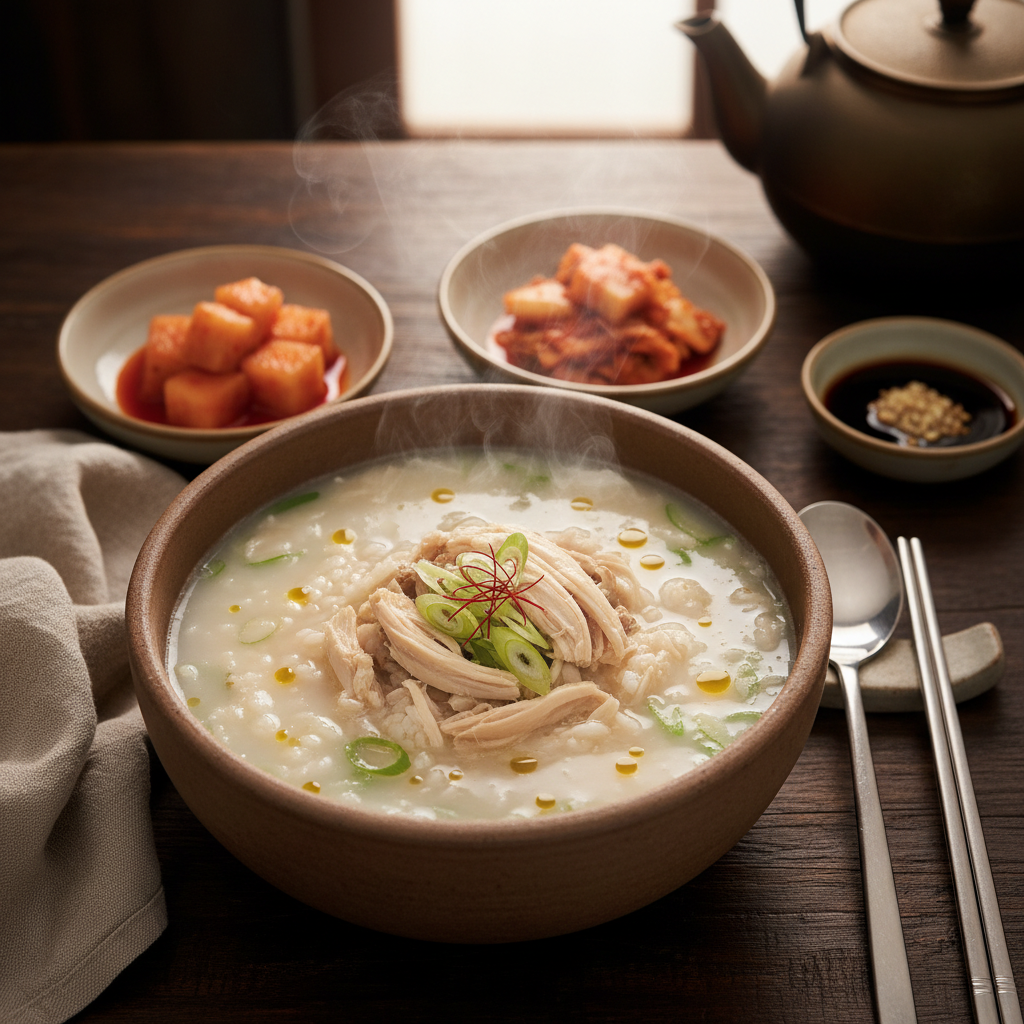 Dak Gomtang Chicken Rice Soup