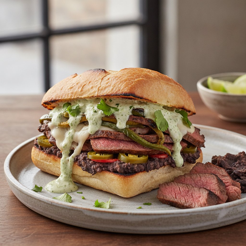 Grilled Steak Sandwich (High-Protein)