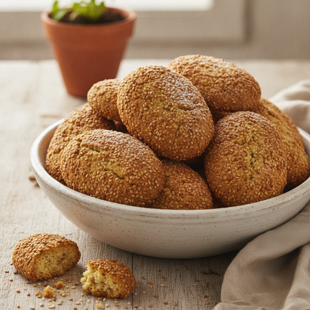 Sicilian Sesame Seed Cookies