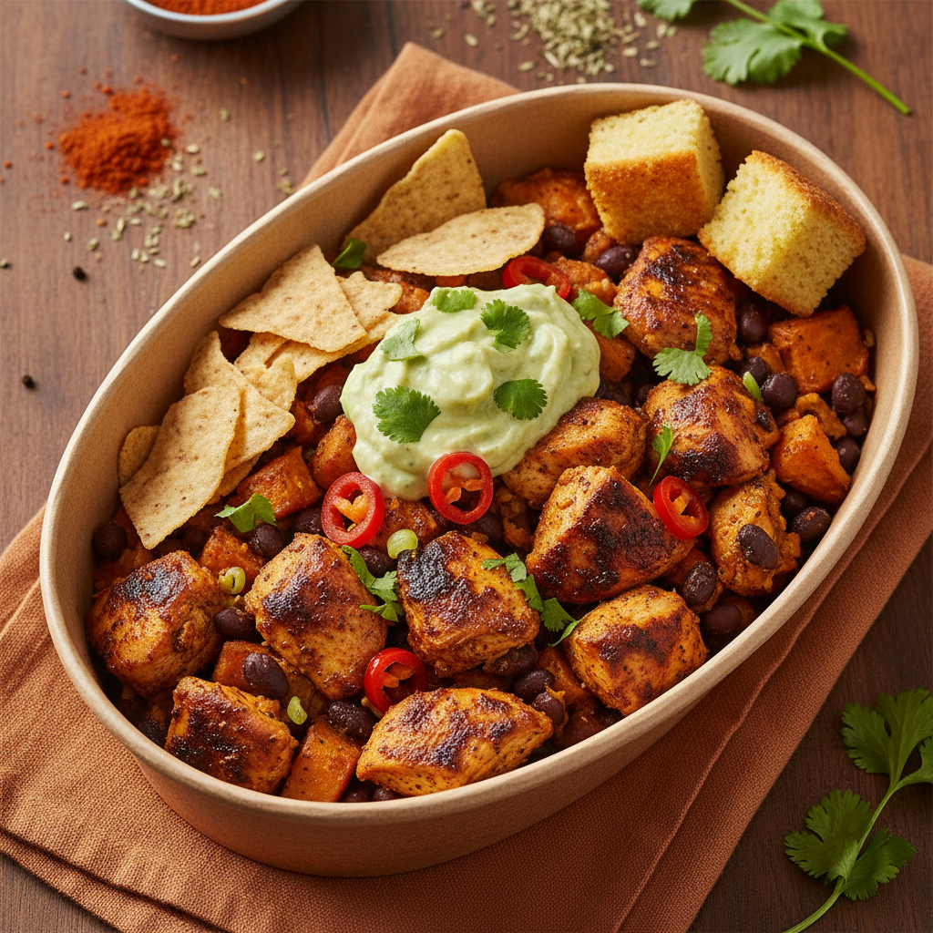 Cajun Chicken Smash Tub