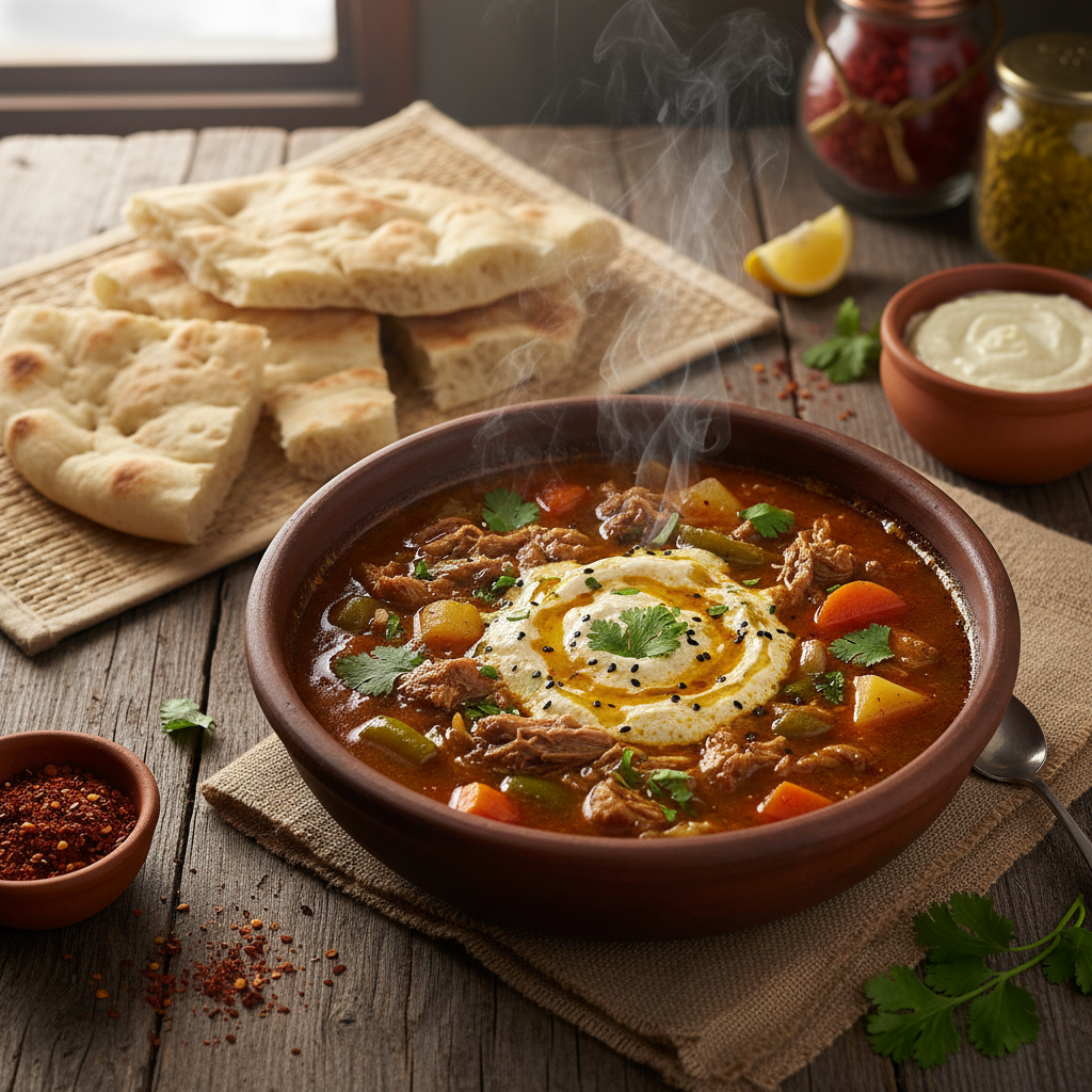 Lamb Saltah Broth