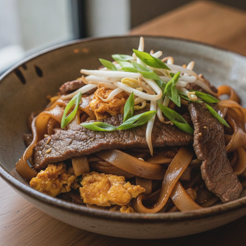 Sweet Soy Noodle Stir-Fry with Beef