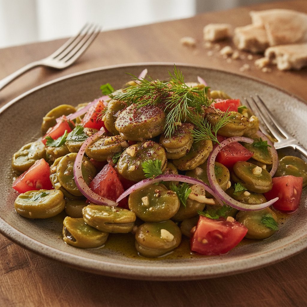 Fava Bean Salad