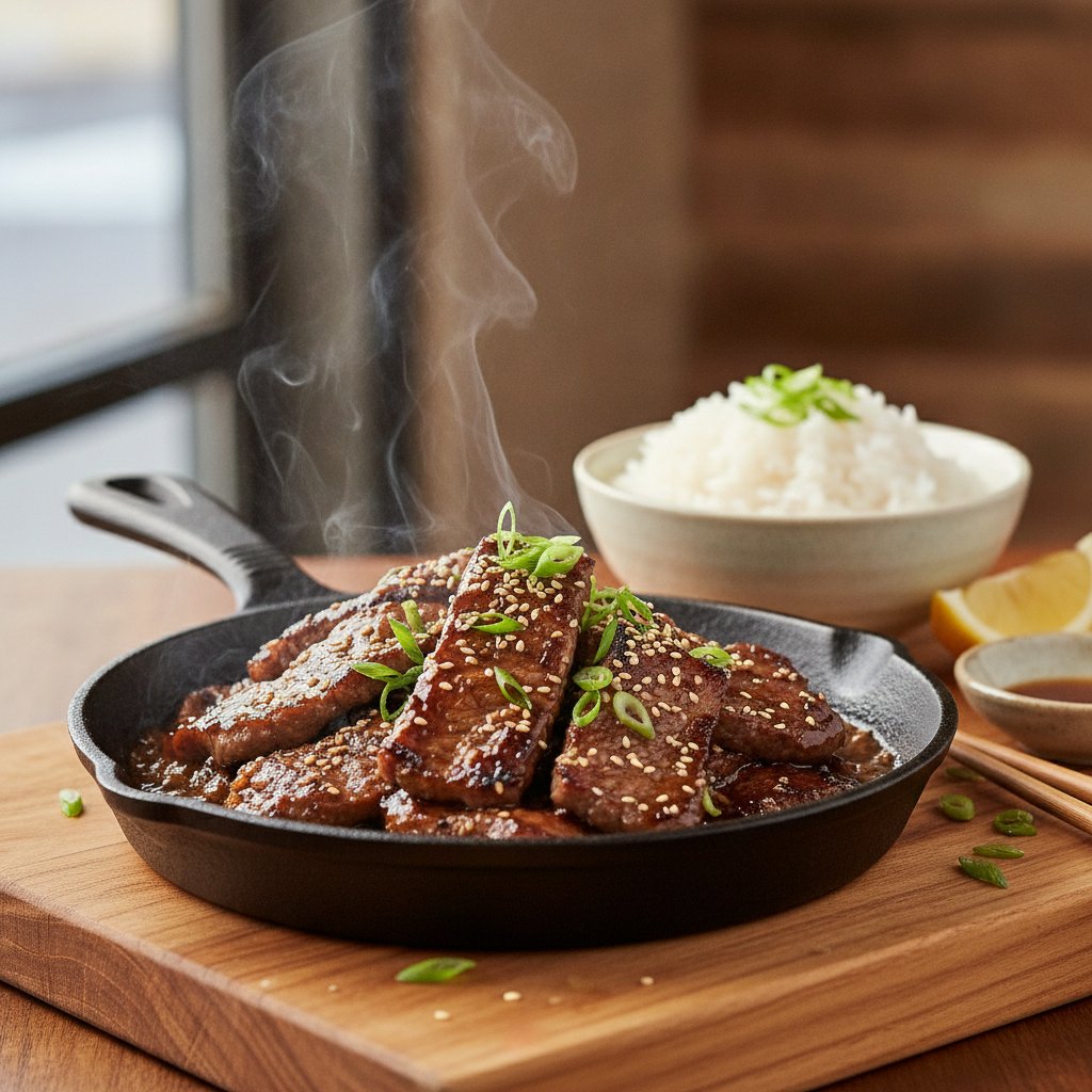 Sizzling Beef Strips