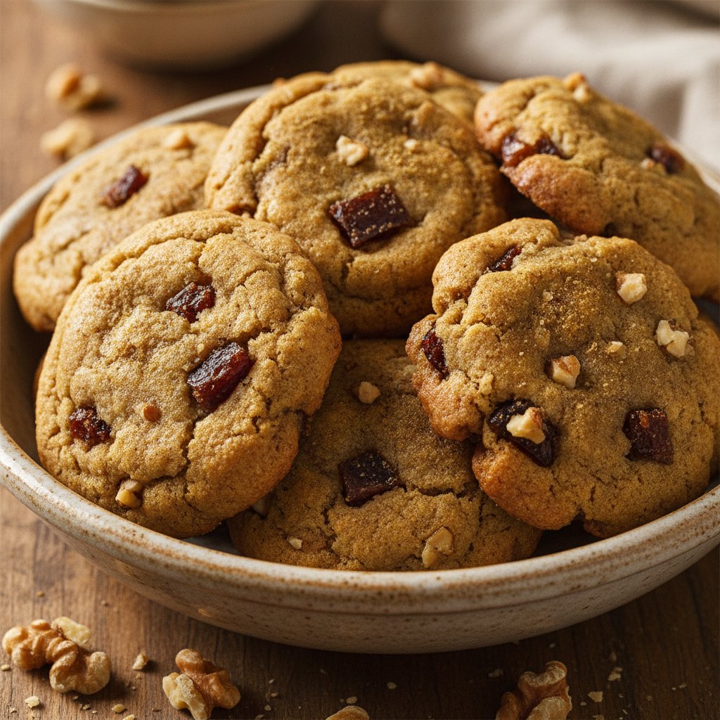 Cardamom Spiced Date Cookies