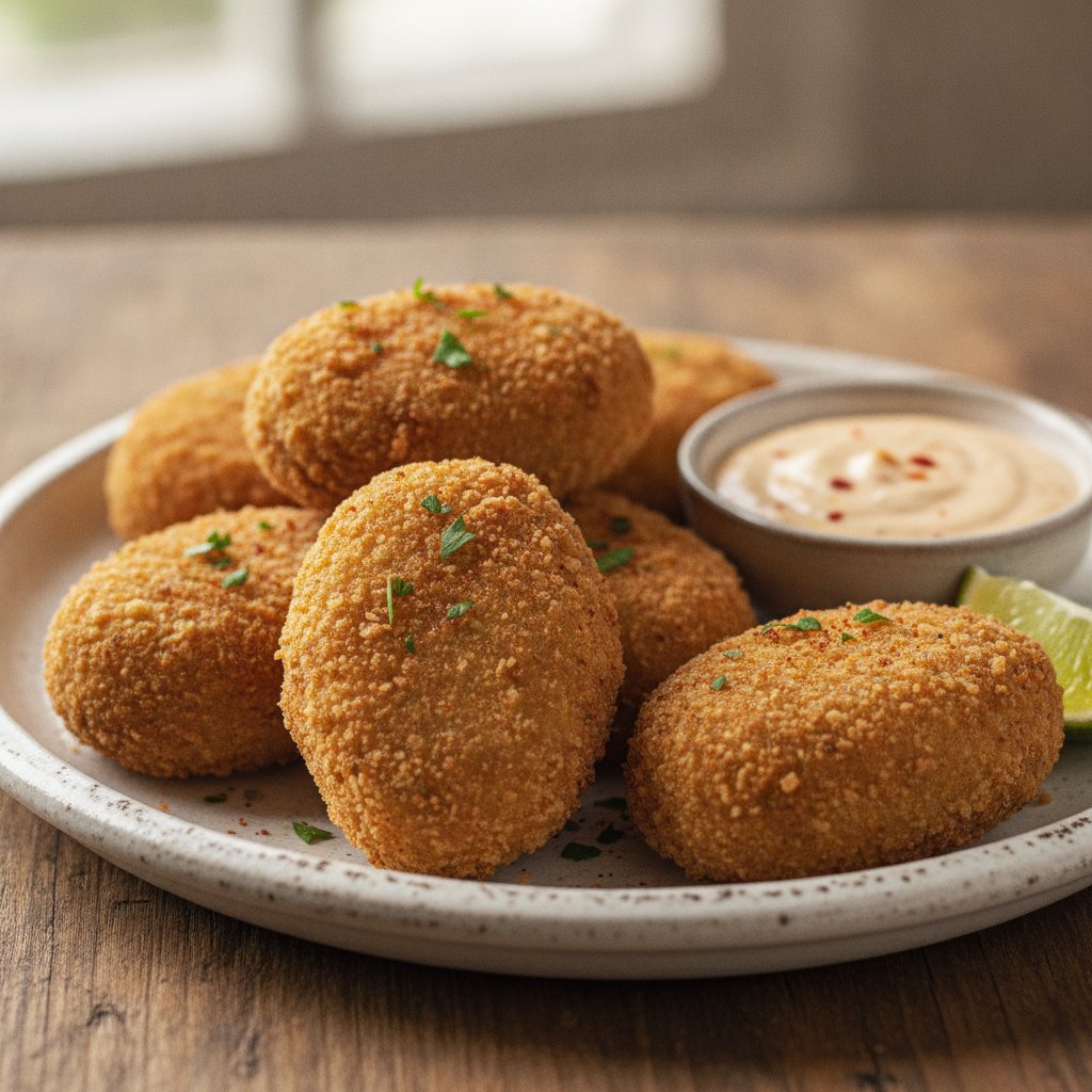 Tampa deviled crab croquettes