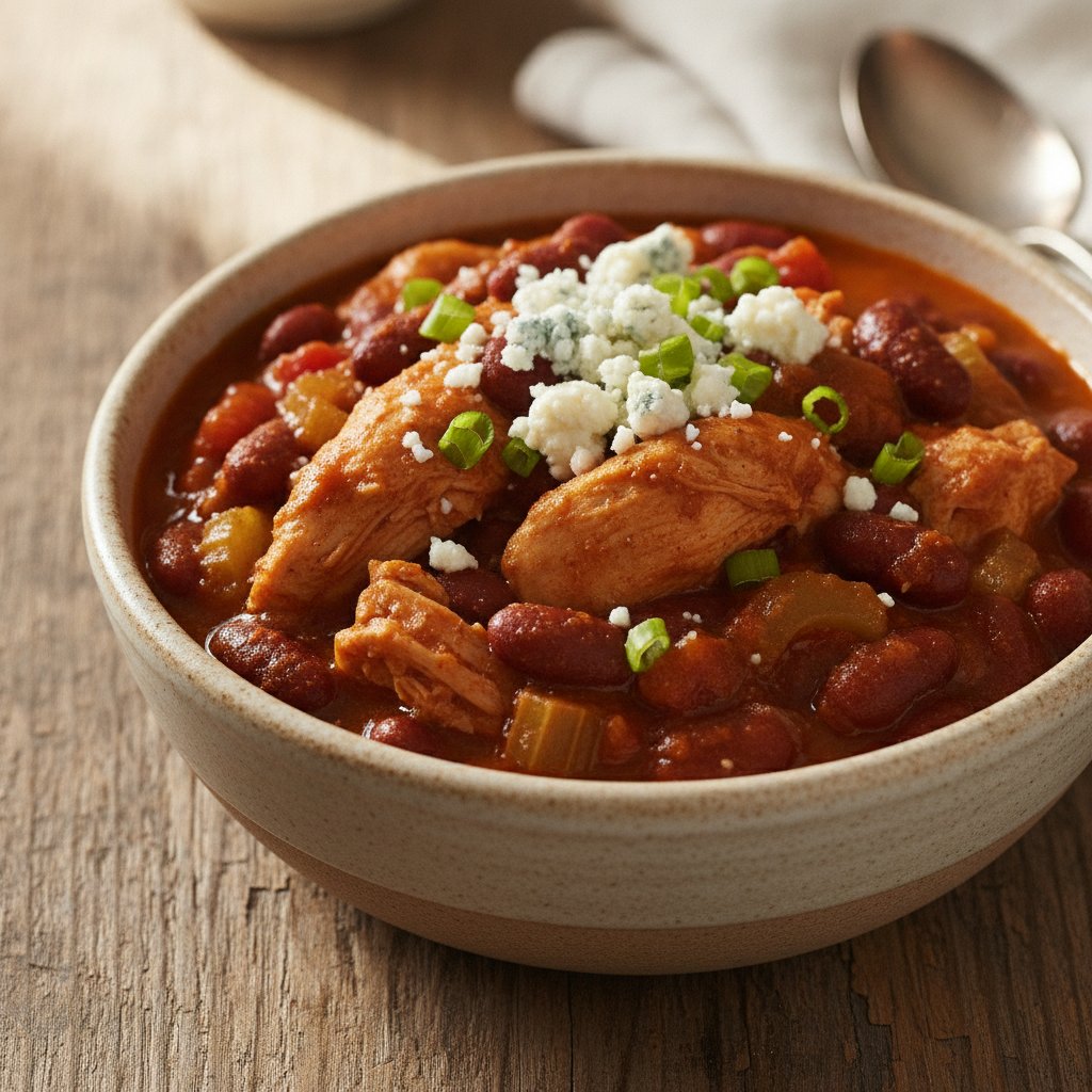 Buffalo Chicken Chili