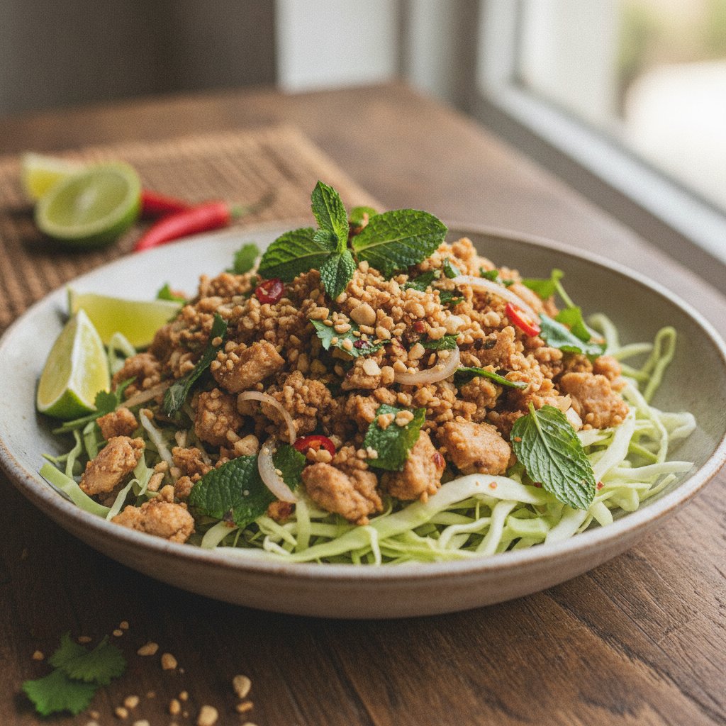 Spicy Ground Chicken Salad (Keto)