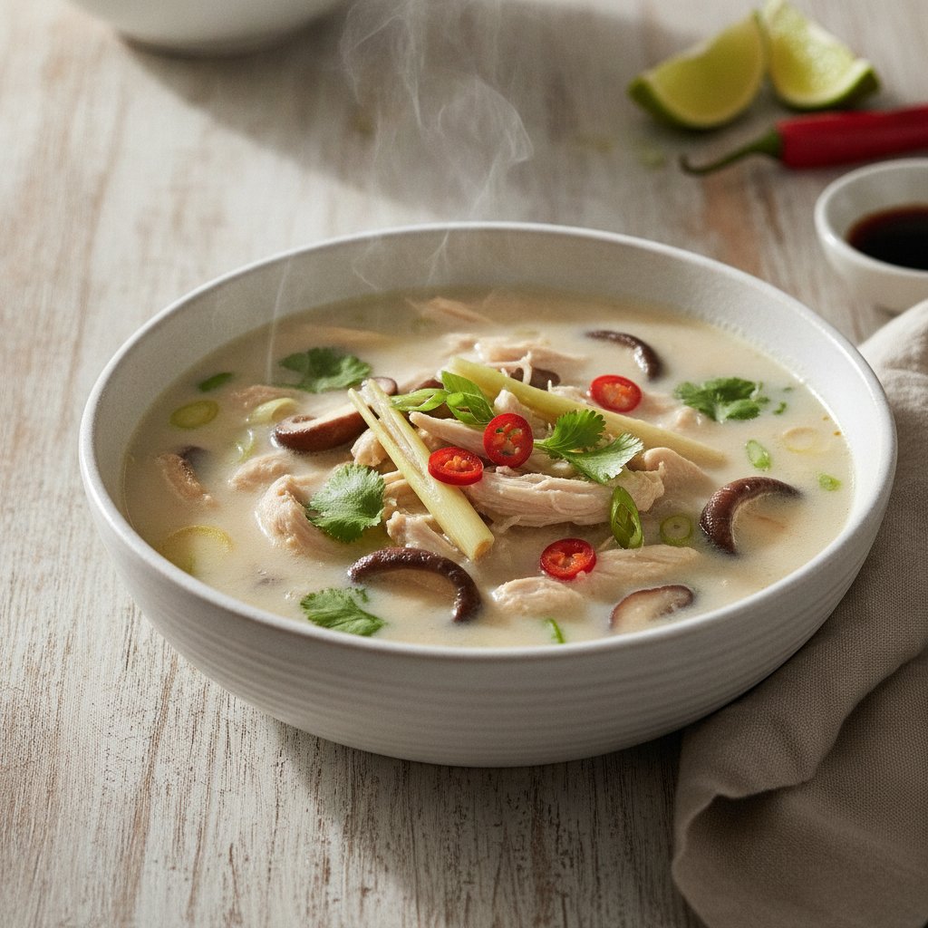 Coconut Chicken Soup (Gluten-Free)