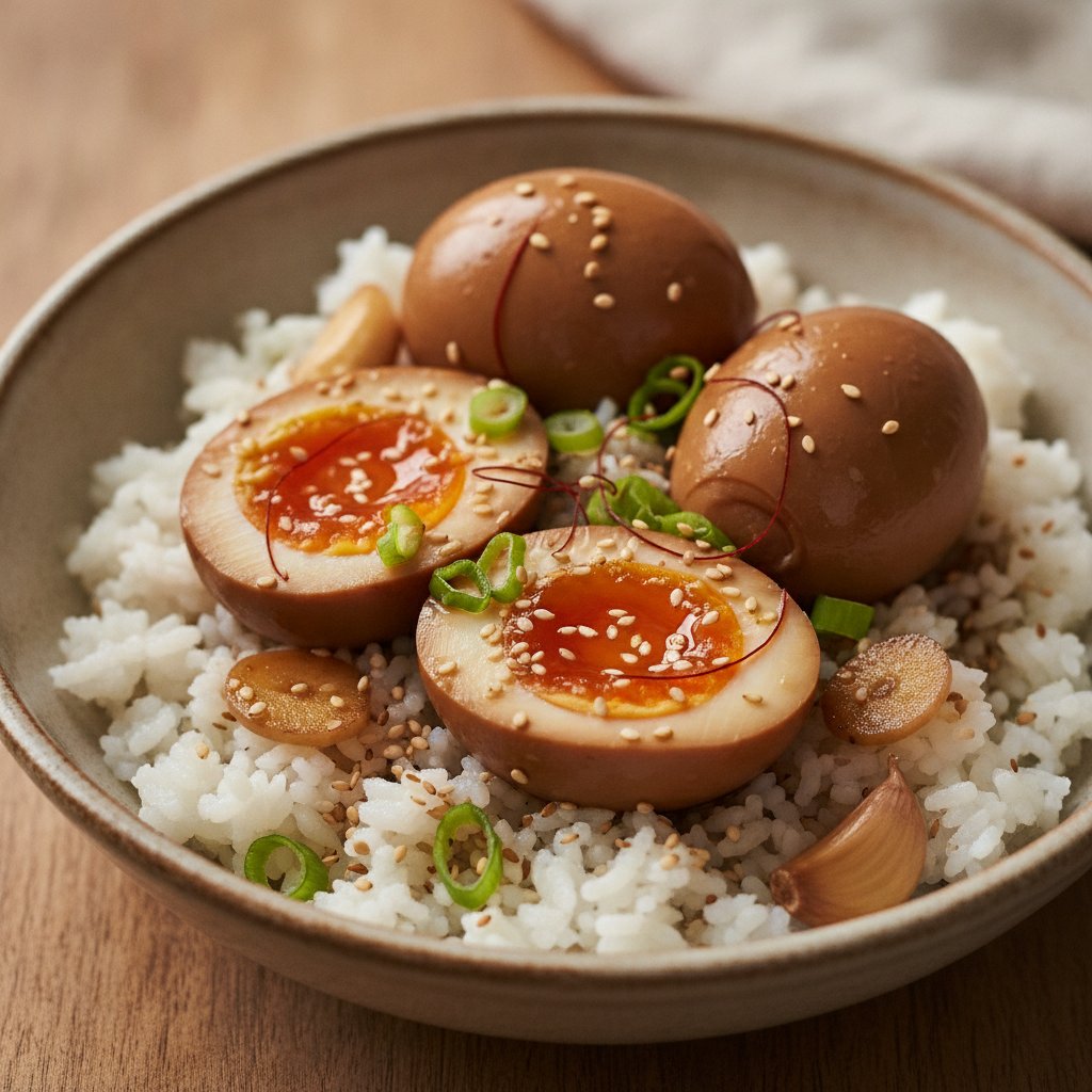 Soy Braised Eggs (Gluten-Free)