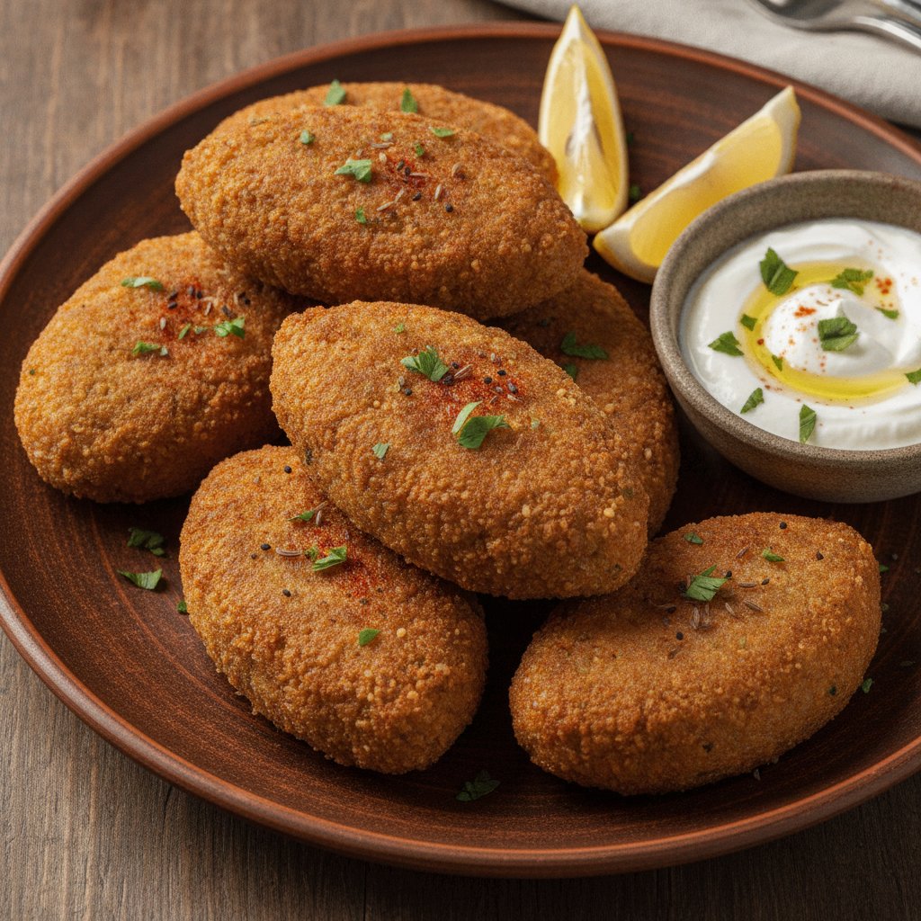 Fried Meat and Bulgur Patties (High-Protein)