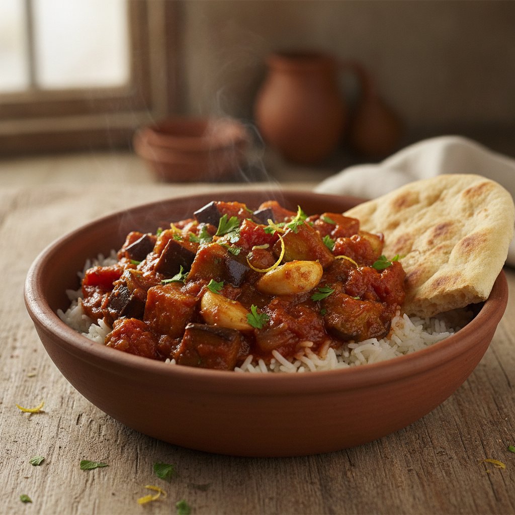 Eggplant and Tomato Stew