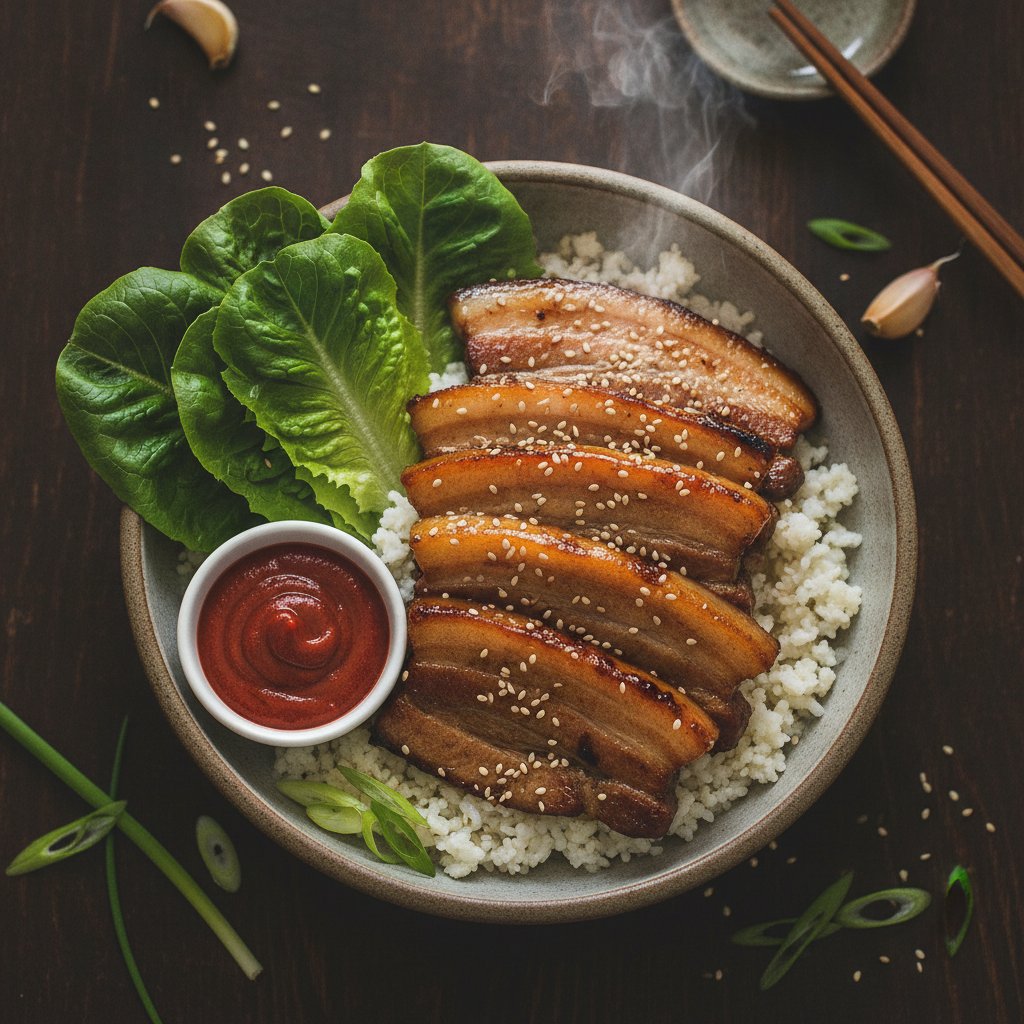 Korean Grilled Pork Belly (Keto)