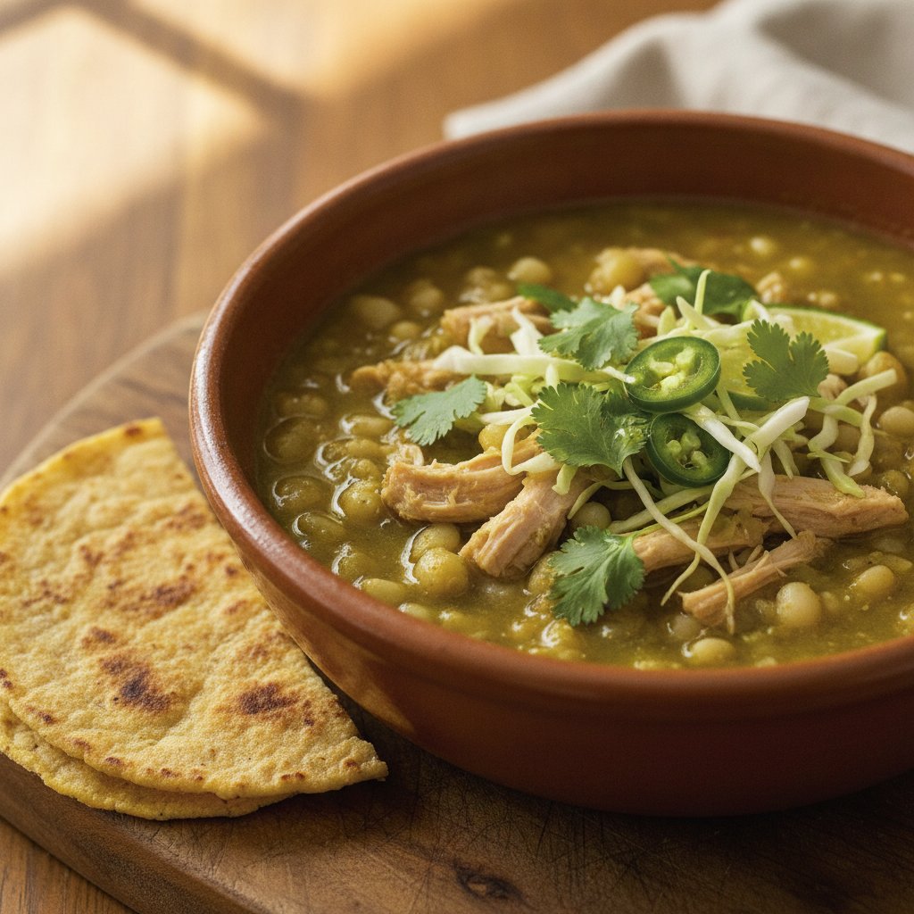 Green Hominy and Chicken Stew (Gluten-Free)
