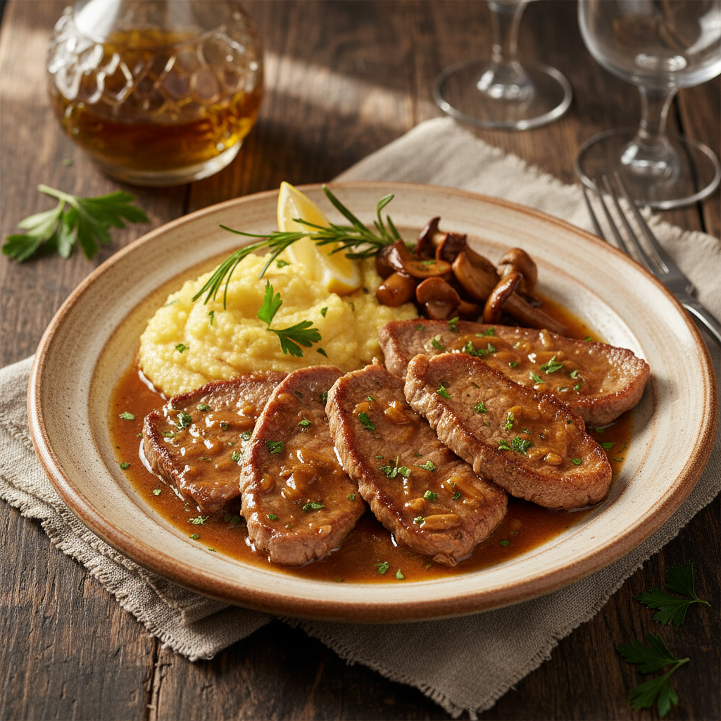 Scaloppine di Vitello al Marsala