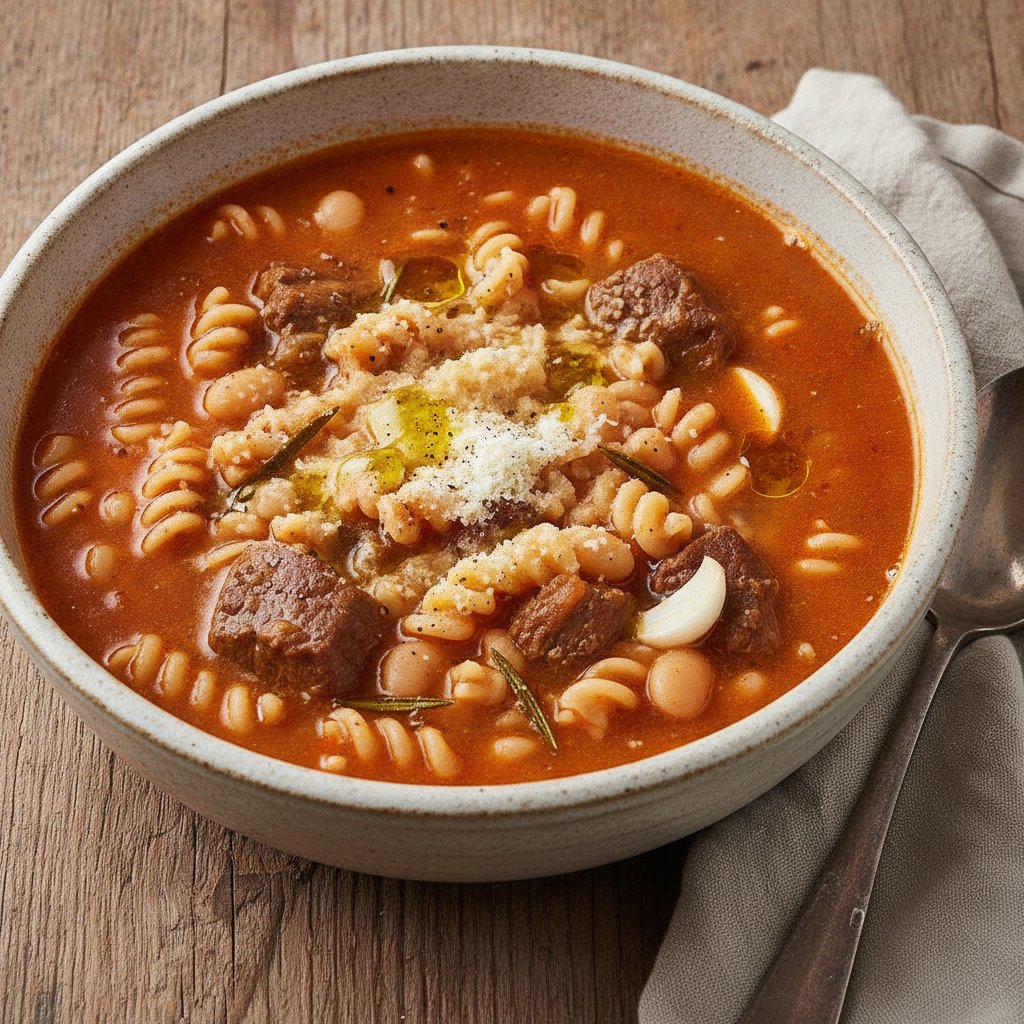 Bean and Pasta Soup (Gluten-Free)