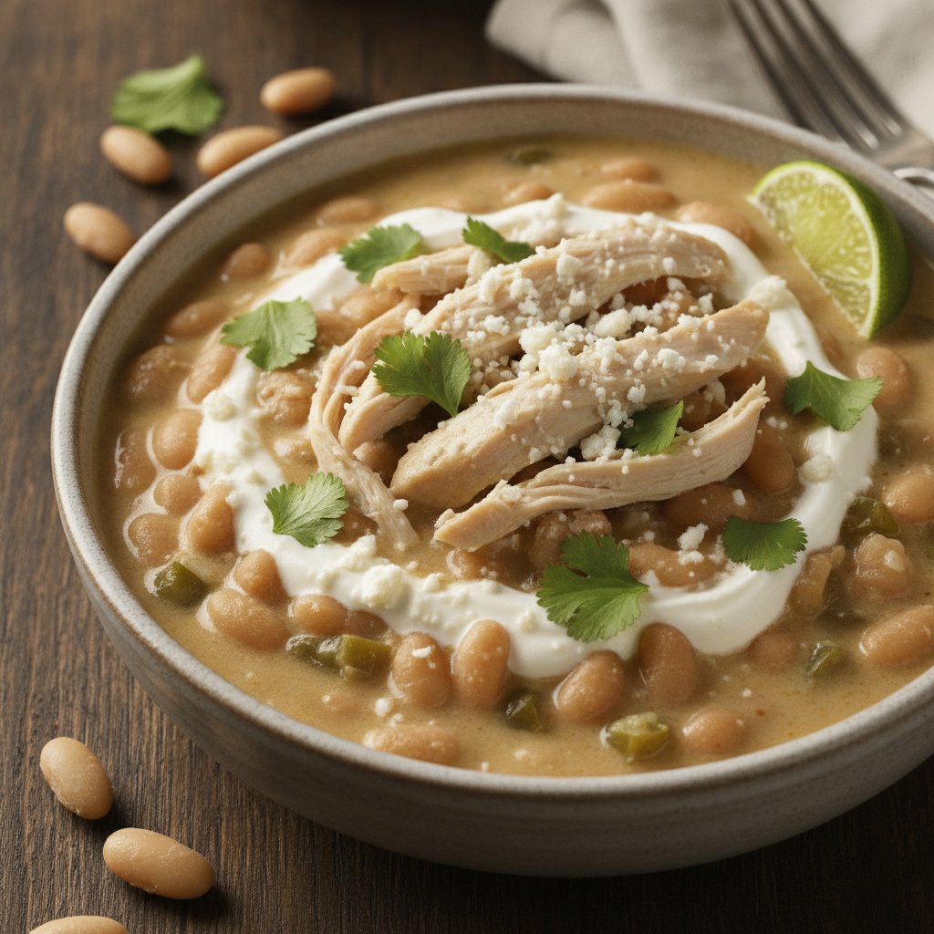 White Chicken Chili (High-Protein)
