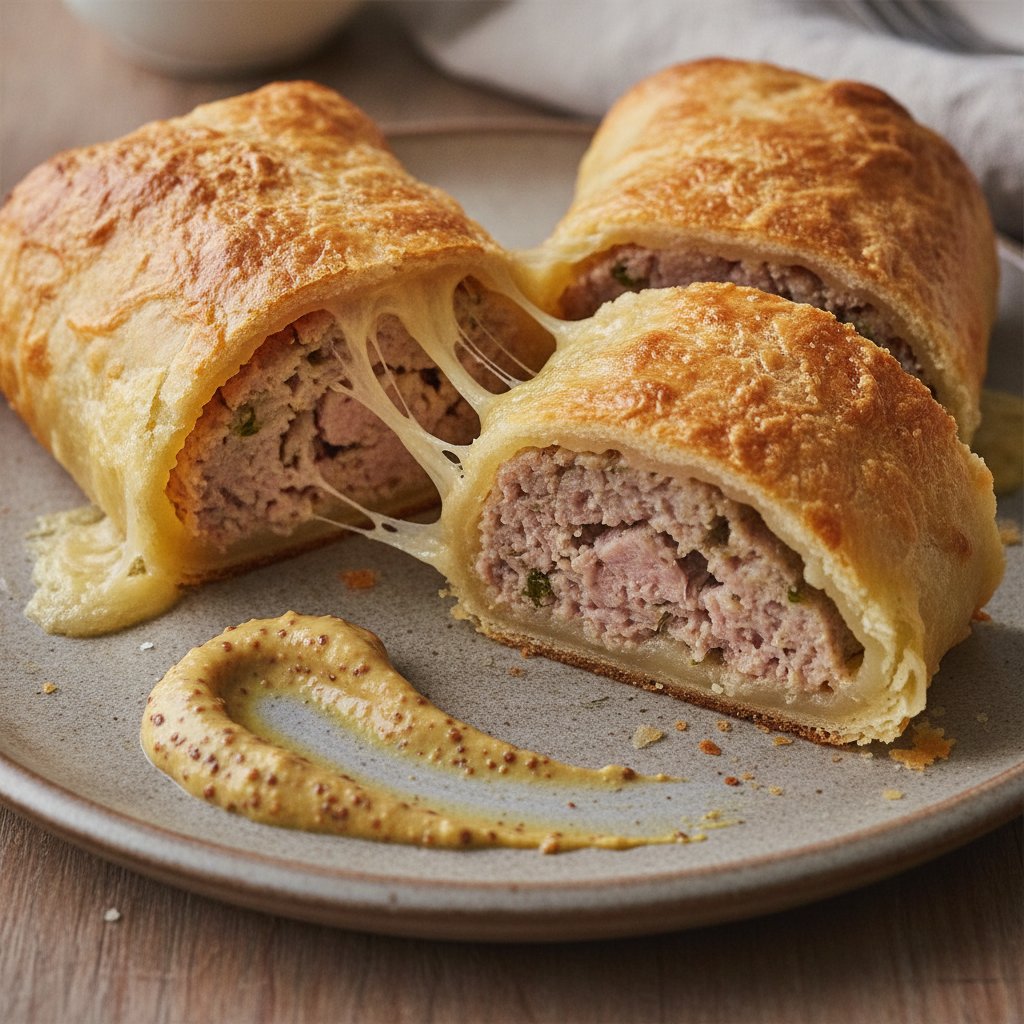 Sausage Pastry Roll (Keto)