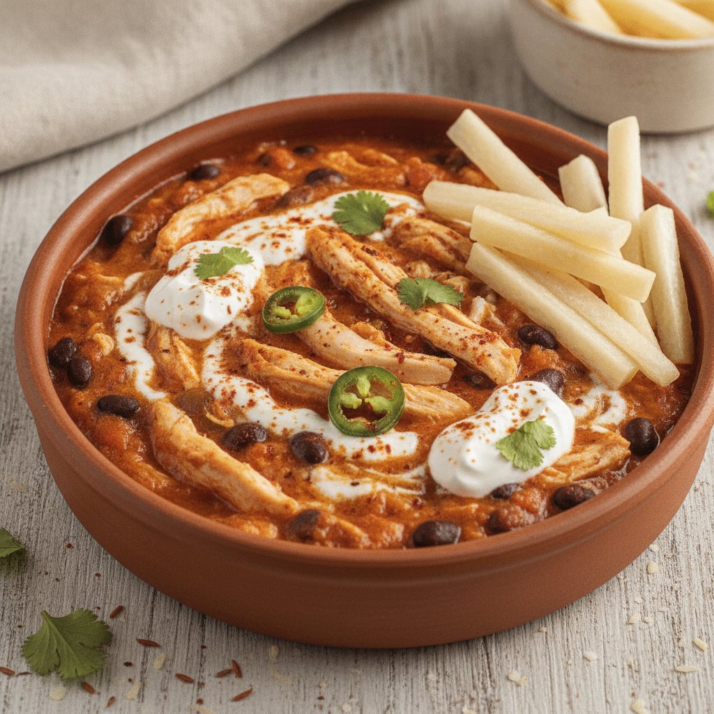 Shredded Chicken Tomato Dip (High-Protein)