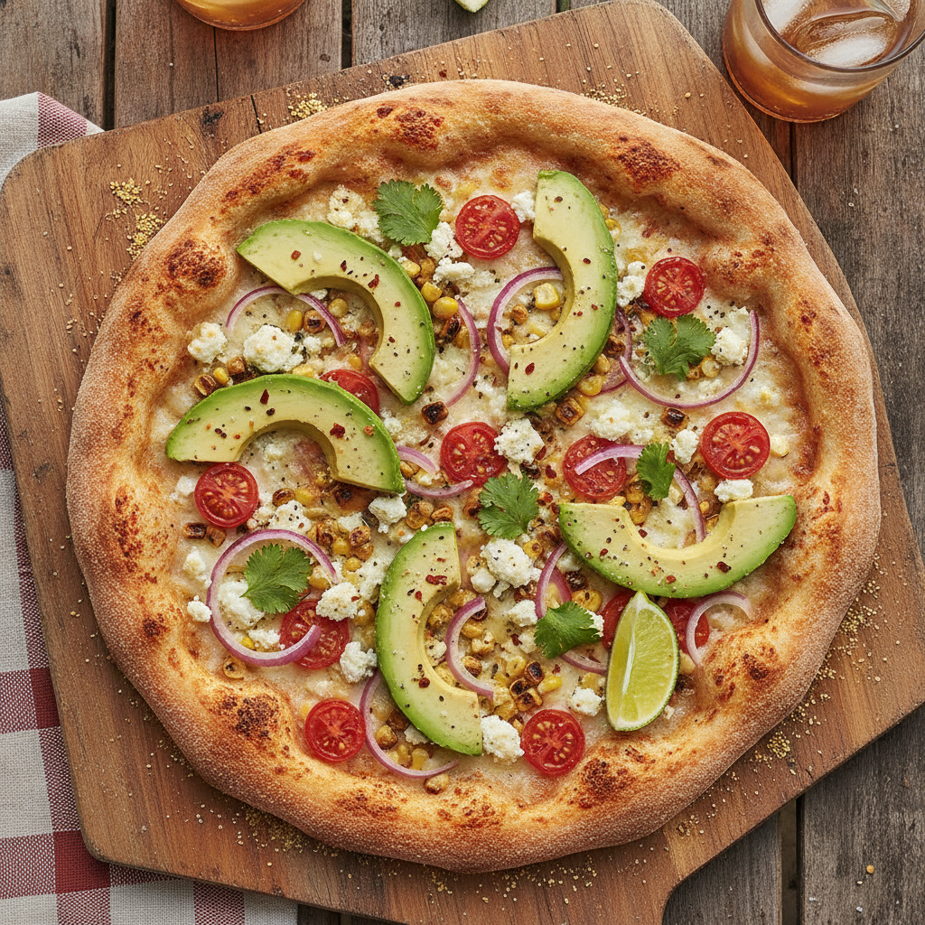 California Avocado Pizza