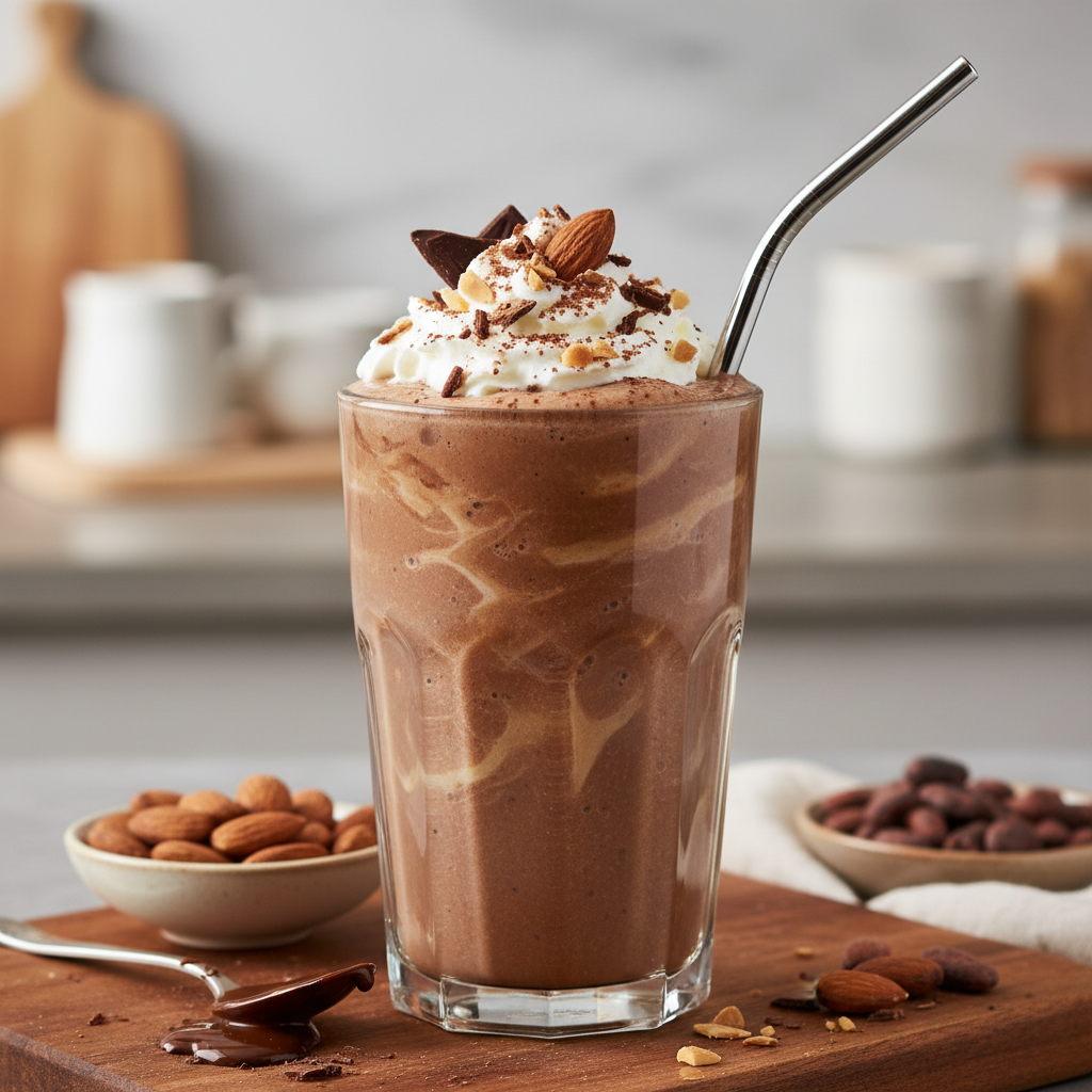 Chocolate Almond Butter Smoothie