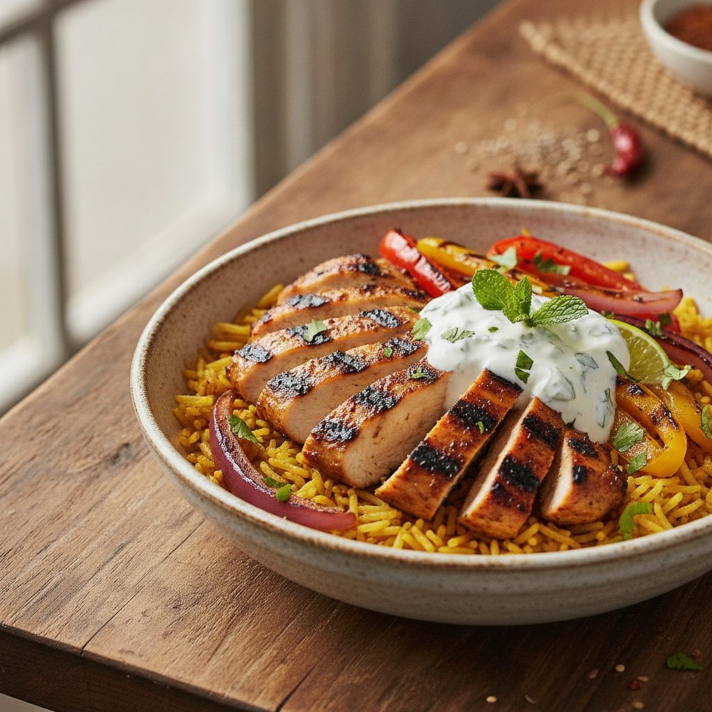 Grilled Chicken Rice Bowl (Gluten-Free)