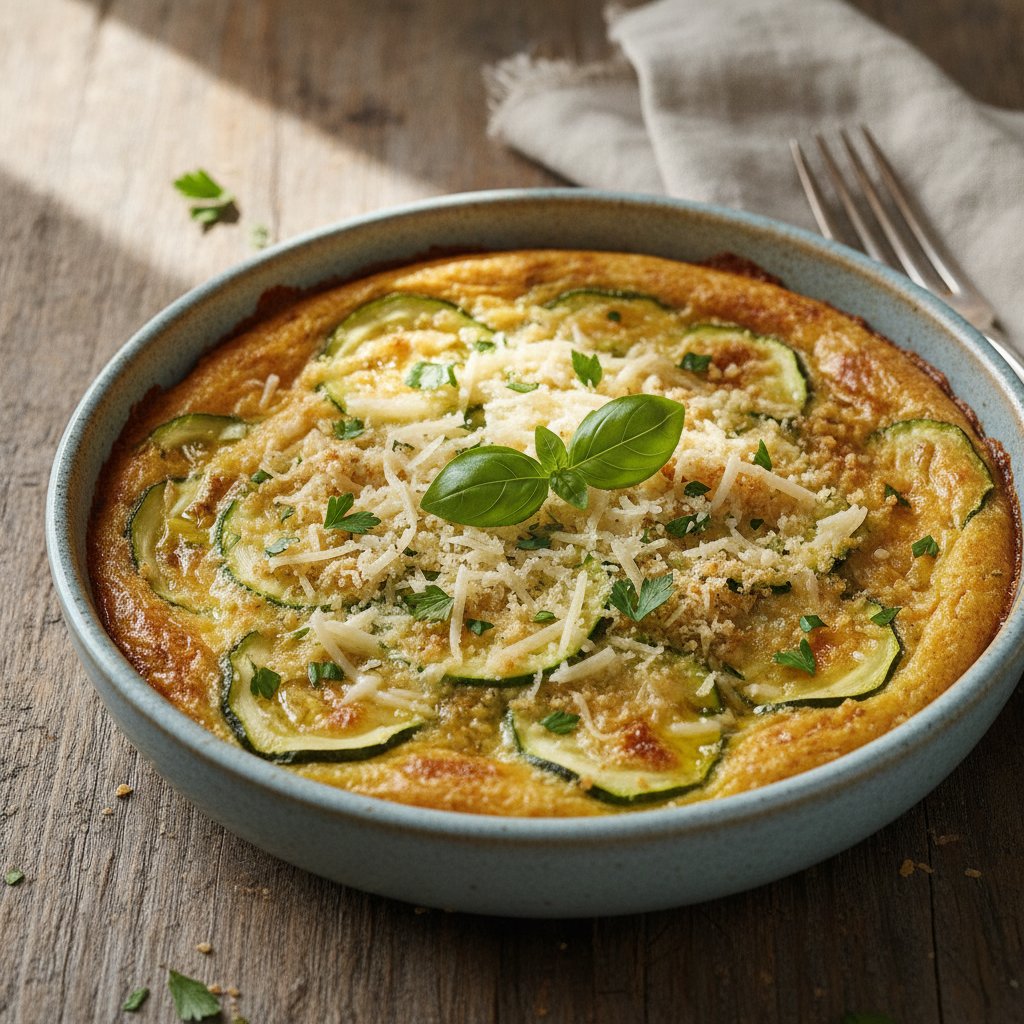 Zucchini and Herb Egg Bake (Gluten-Free)
