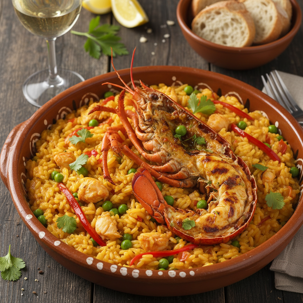 Arroz Meloso with Lobster