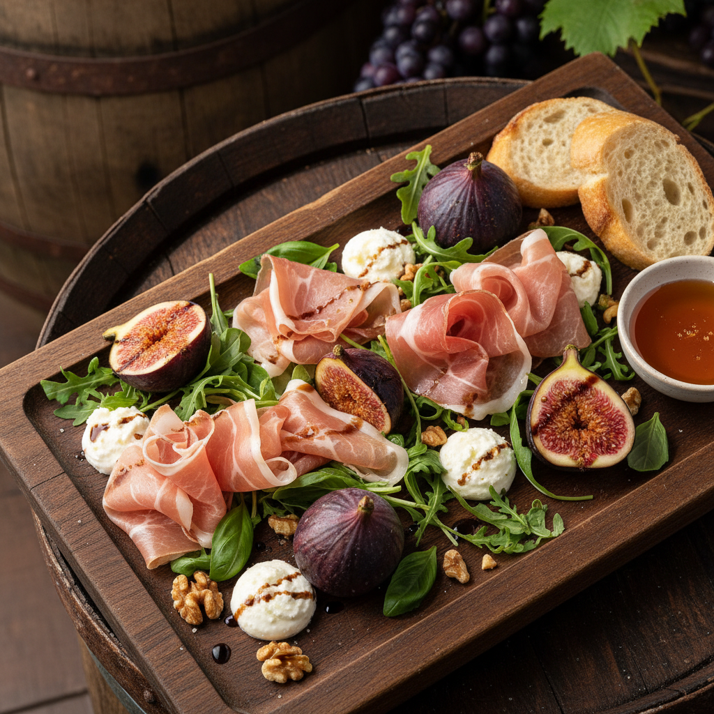 Sonoma Grilled Fig Prosciutto Plate