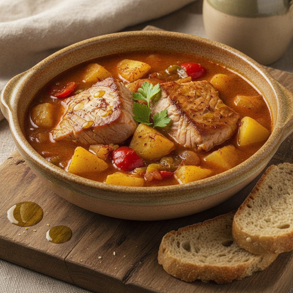 Spanish Tuna and Potato Stew (Gluten-Free)