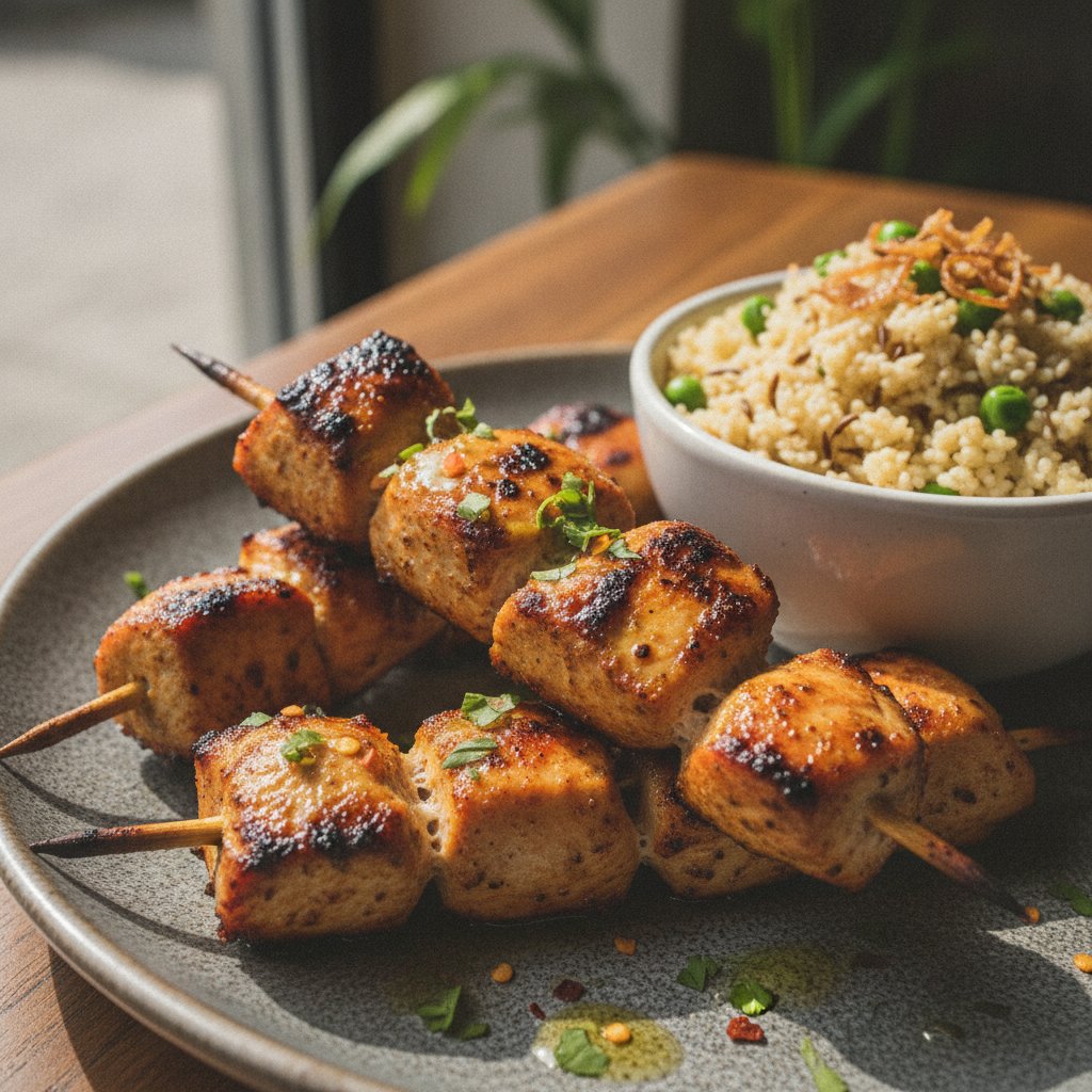 Spiced Chicken Skewers (Keto)
