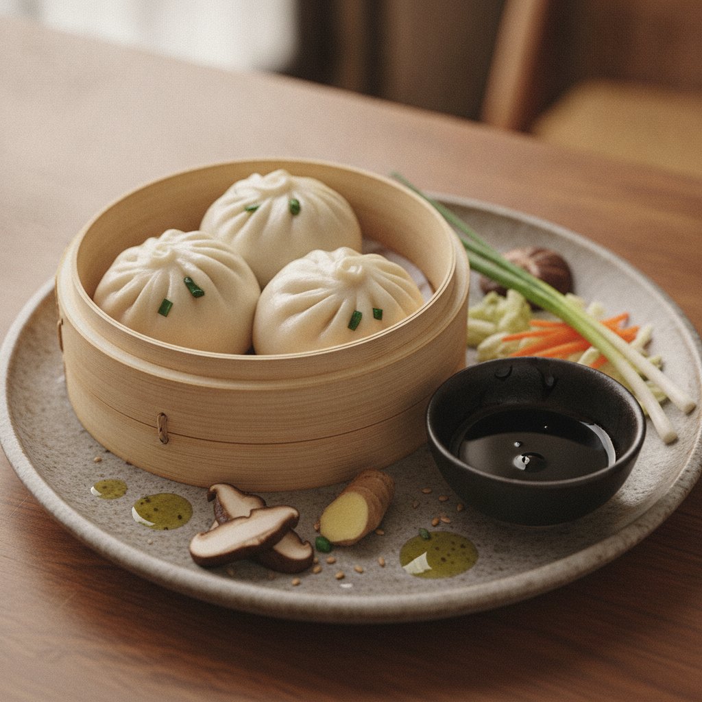 Steamed Vegetable Buns