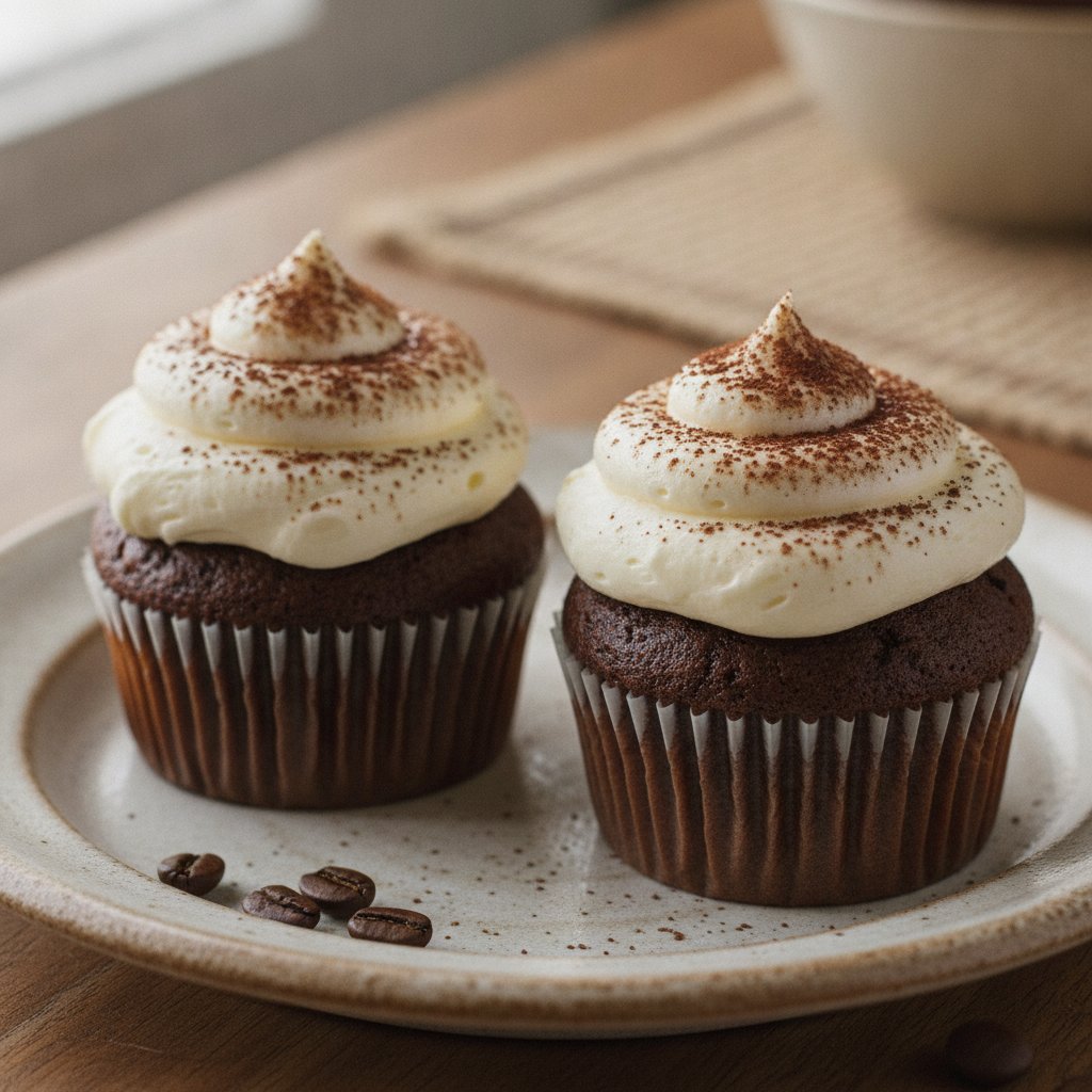 Coffee Cream Cheese Cupcakes