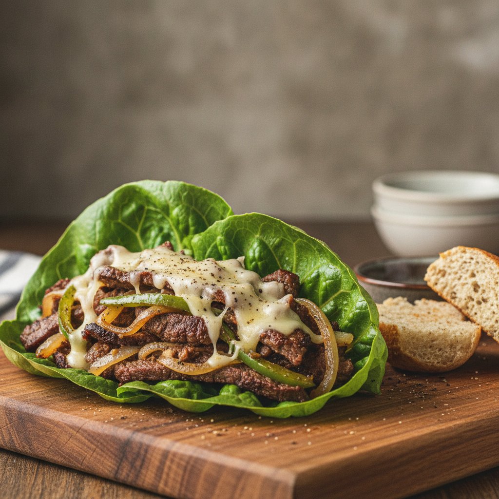 Philly Cheesesteak (Keto)