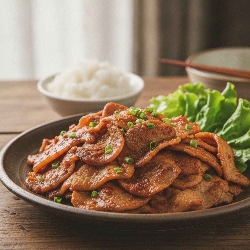 Korean Spicy Grilled Pork