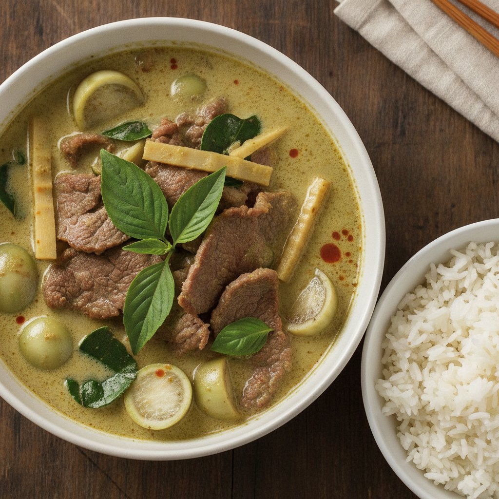 Green Curry with Beef