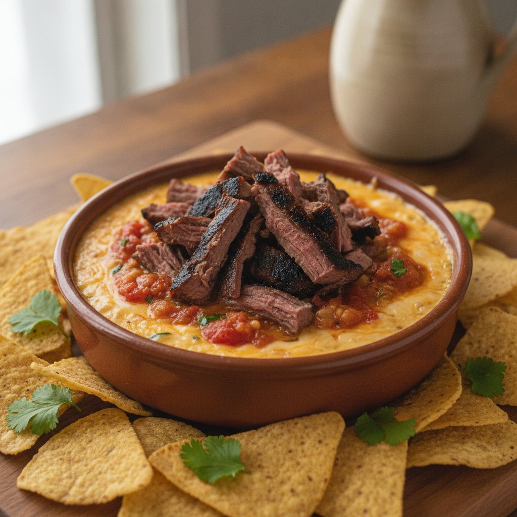 Grilled Steak Dip Board (No-Chop)
