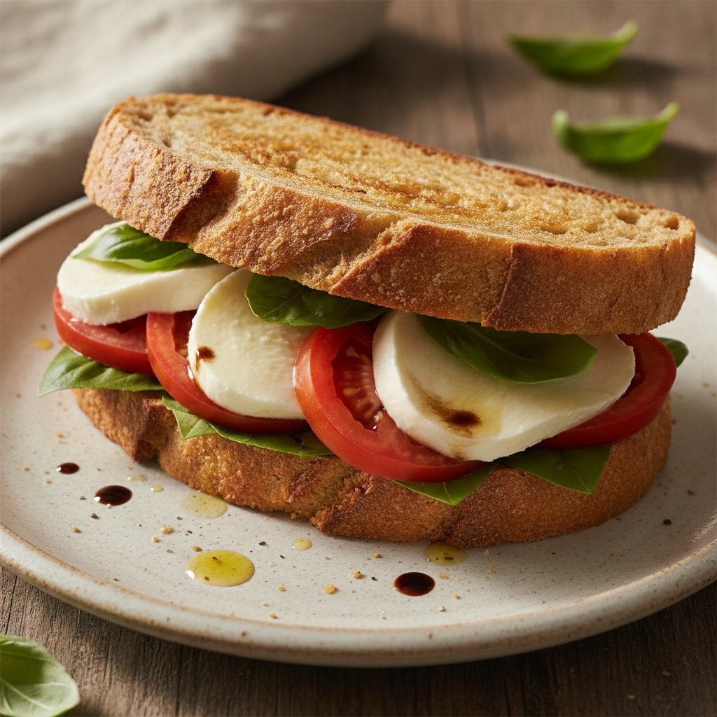 Panino con Caprese (Gluten-Free)
