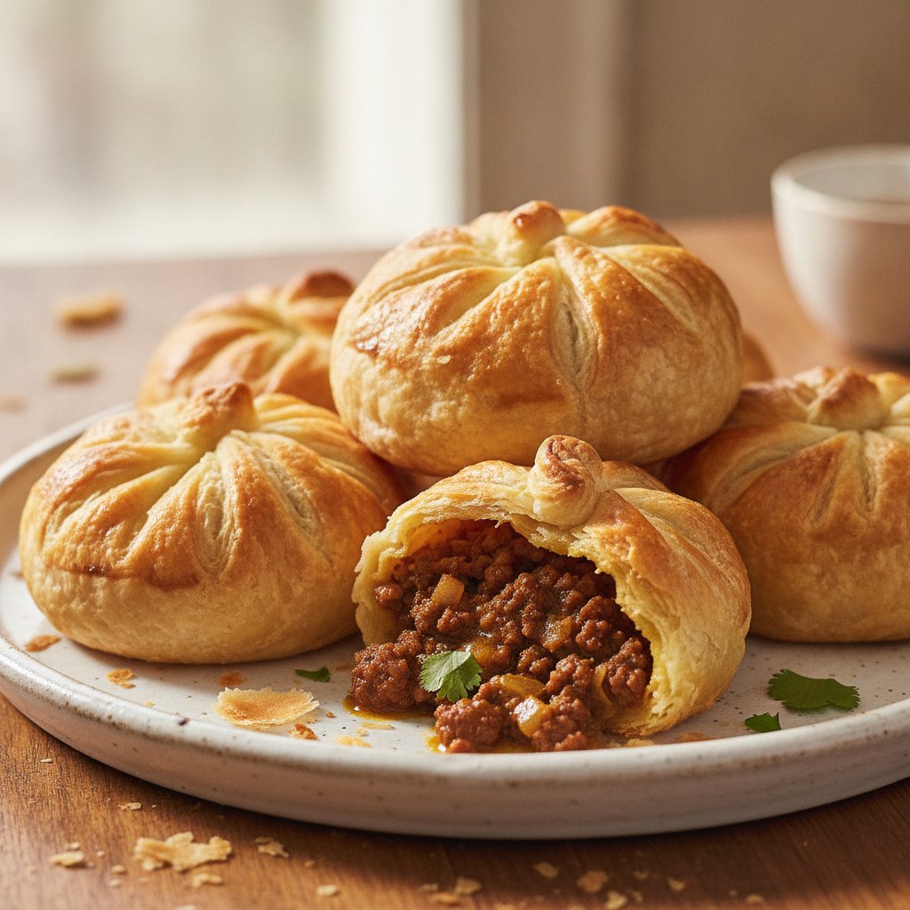 Curry Beef Puff Pastries