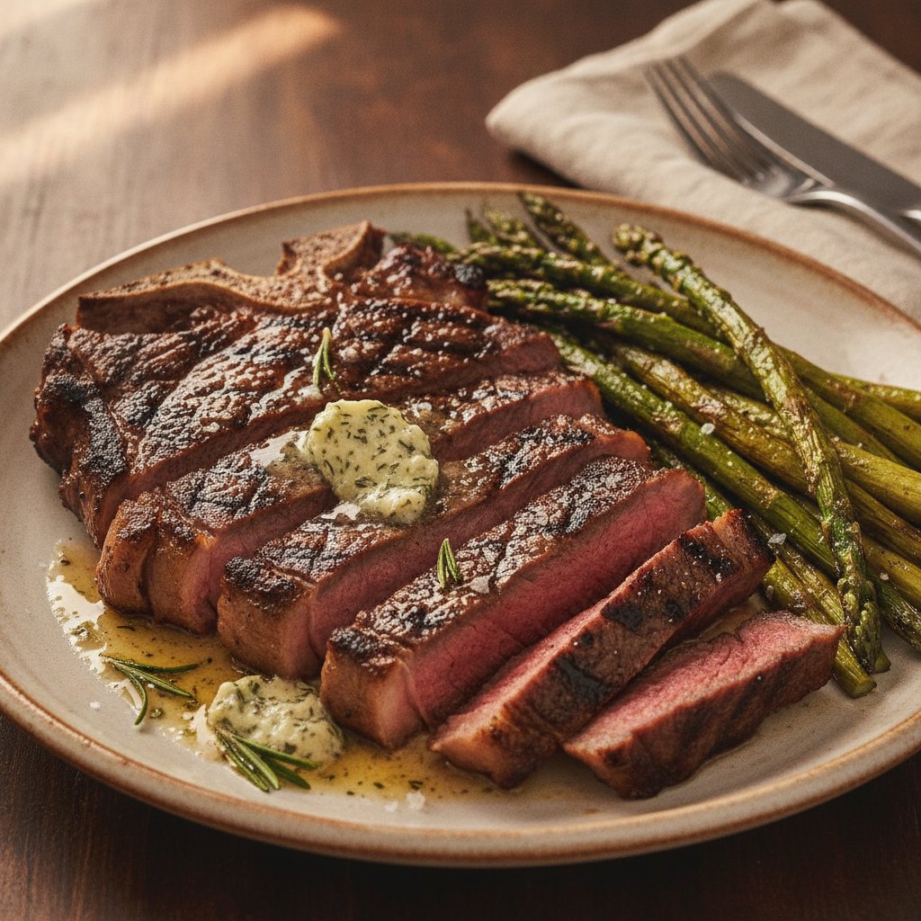 Grilled T-Bone Steak (Keto)